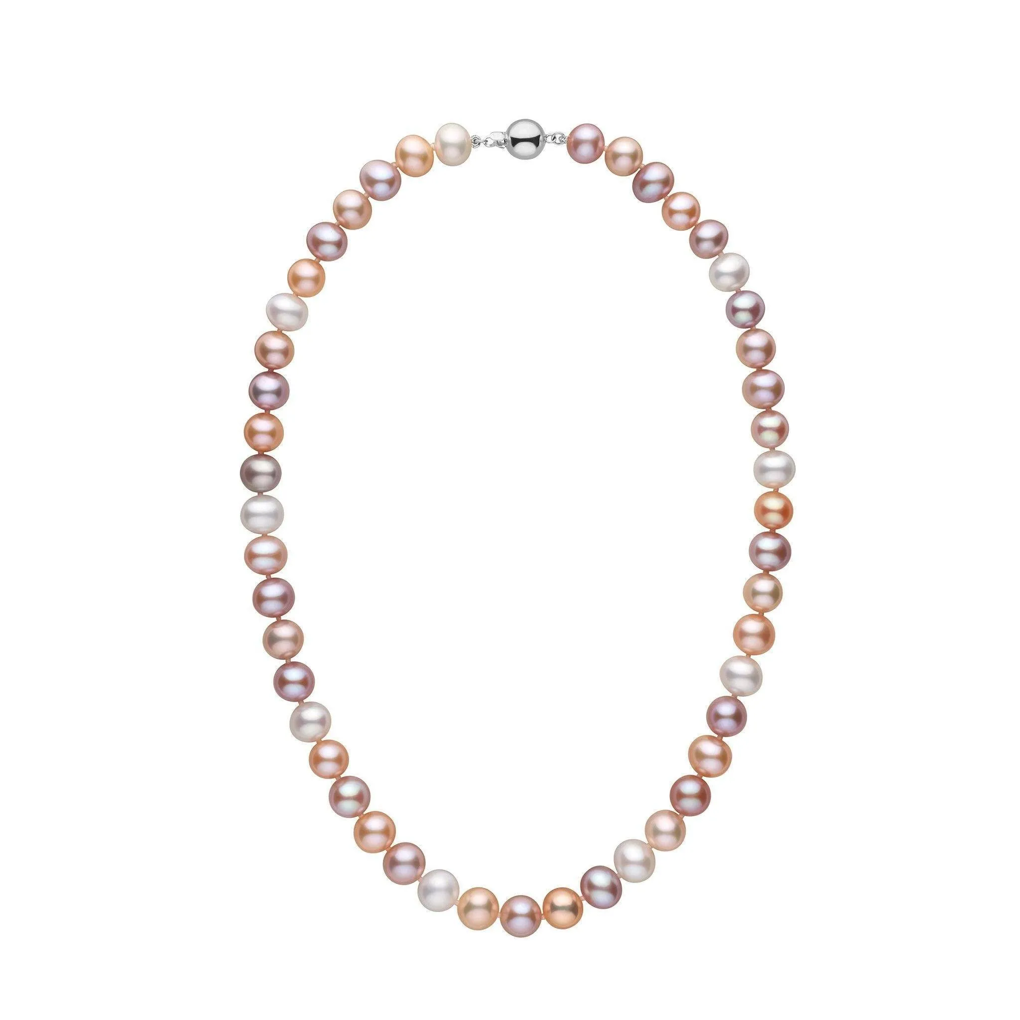 8.5-9.0 mm 18 Inch AA+ Multicolor Freshwater Pearl Necklace