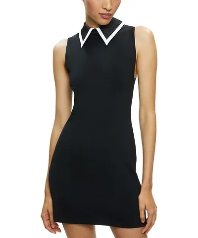 Alice + Olivia Wynell Collar Dress