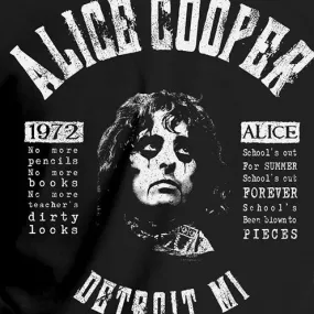 Alice Cooper School's Out w/ Lyrics Shirt