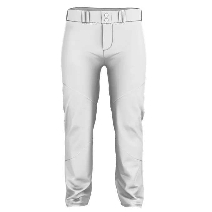 Alleson Youth Crush Open Bottom Baseball Pants with Piping: 655WLBY