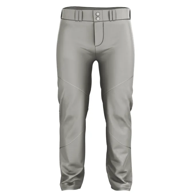 Alleson Youth Crush Open Bottom Baseball Pants with Piping: 655WLBY