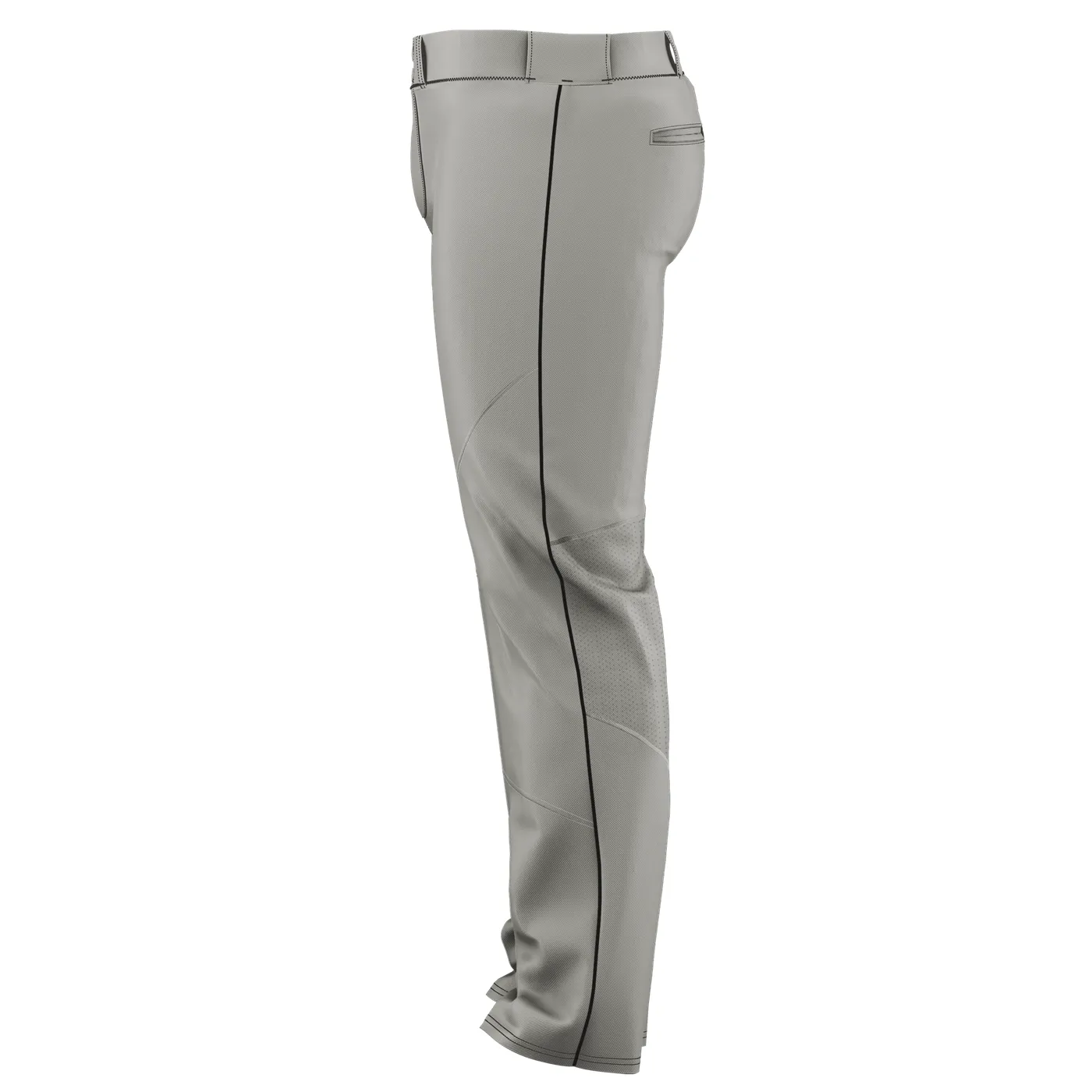 Alleson Youth Crush Open Bottom Baseball Pants with Piping: 655WLBY