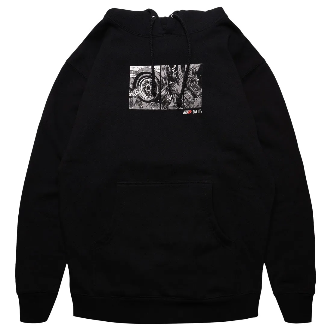 BAIT x Initial D Men How To Drift Hoody (black)