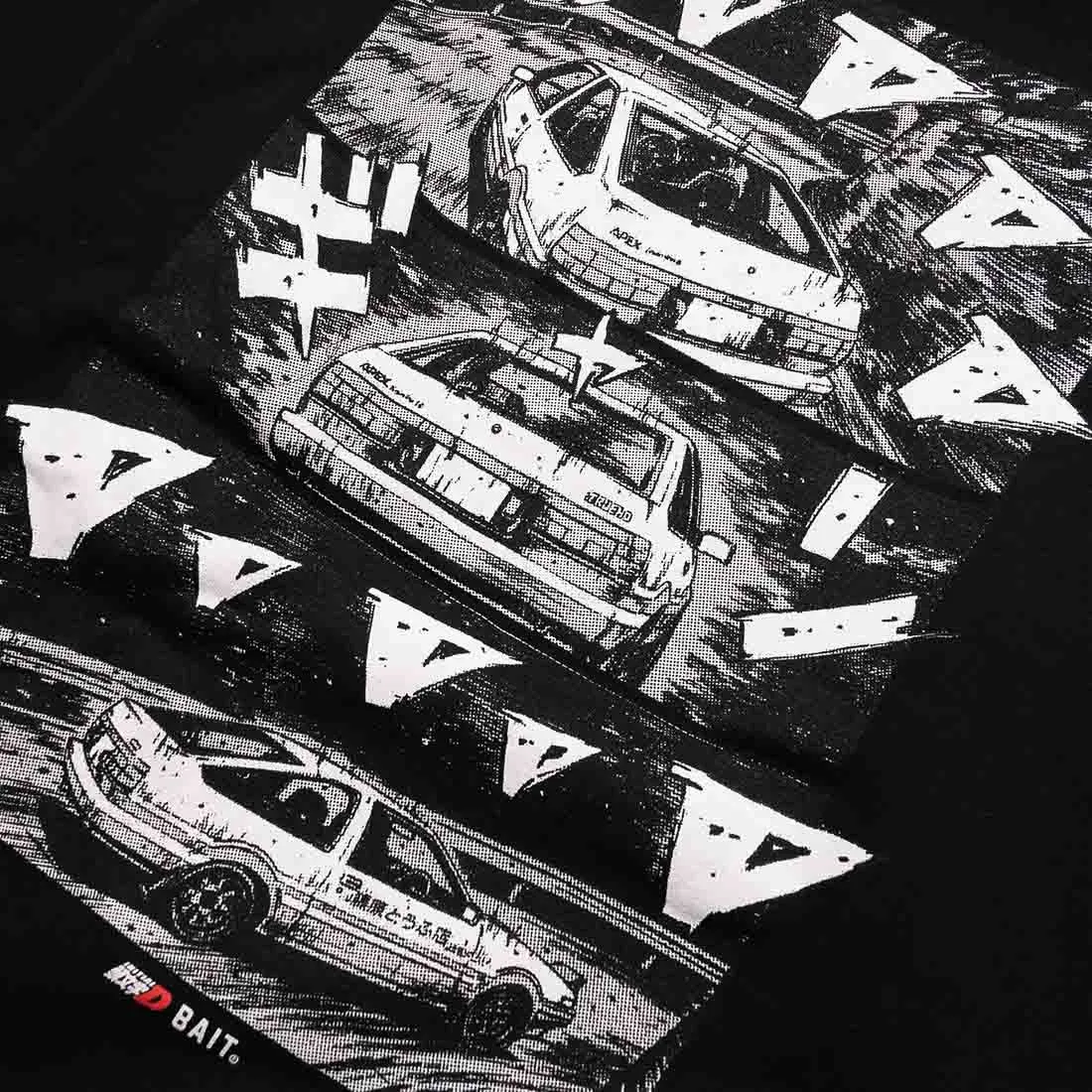 BAIT x Initial D Men How To Drift Hoody (black)