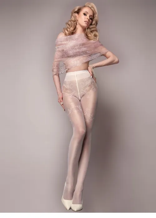 Ballerina Wedding Touch Bella Tights ()