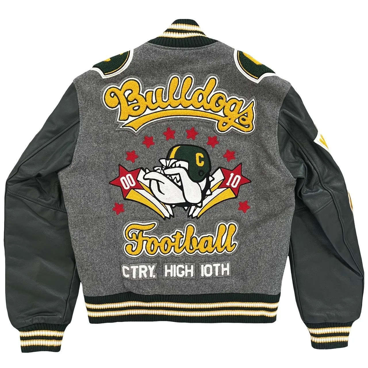 Bulldogs Full Deco Varsity Jacket - S/M