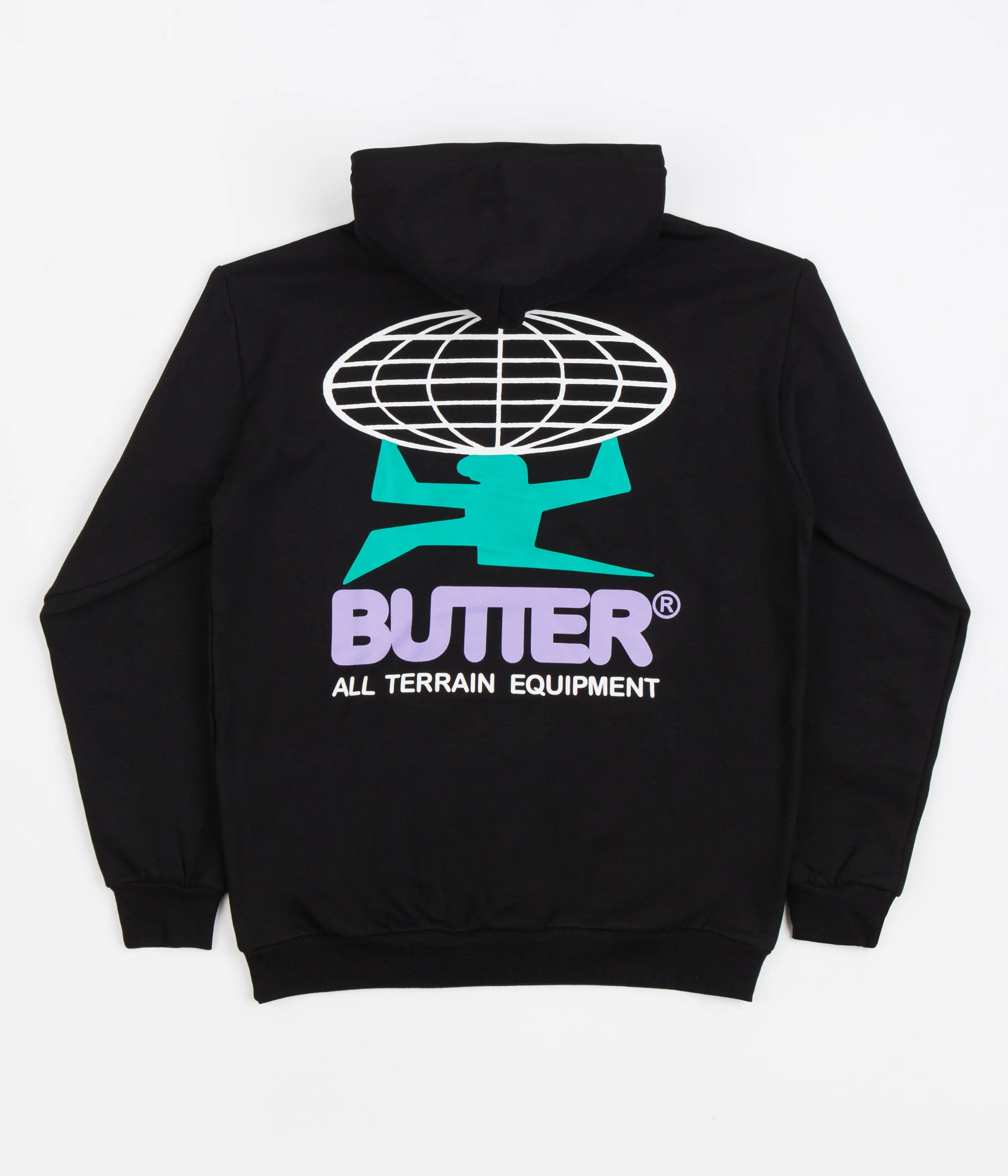 Butter Goods All Terrain Hoodie - Black