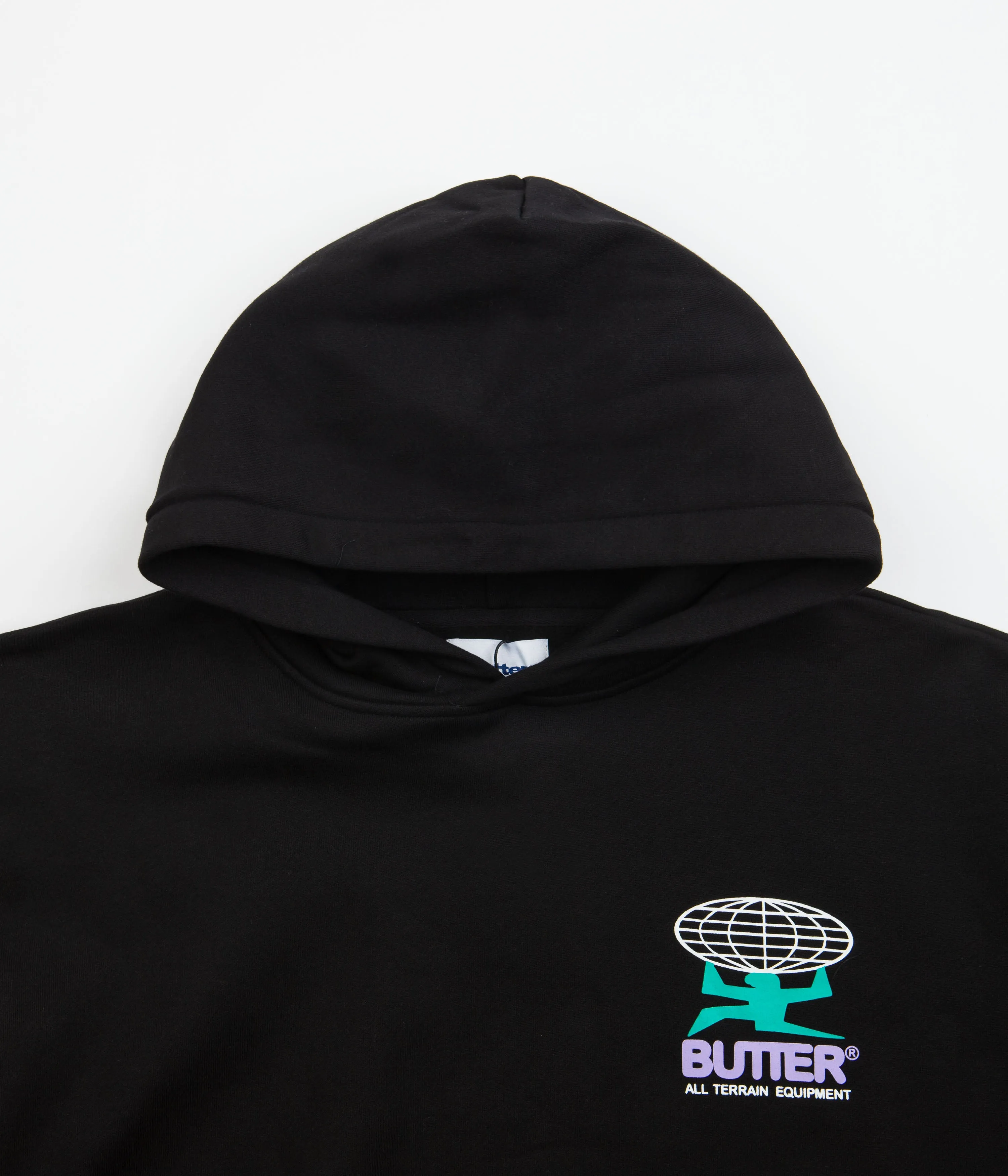 Butter Goods All Terrain Hoodie - Black