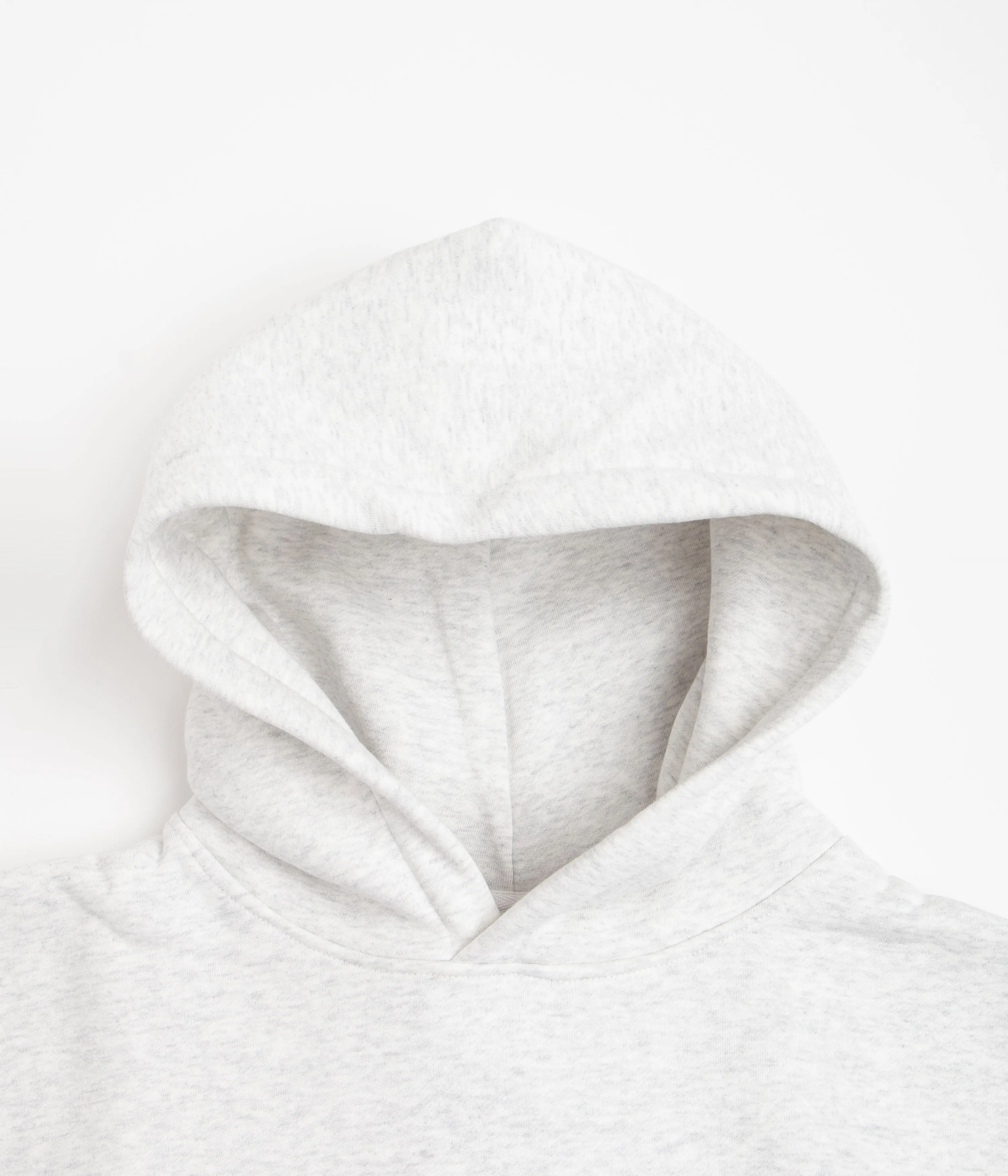 Butter Goods Chenille Logo Hoodie - Ash Grey