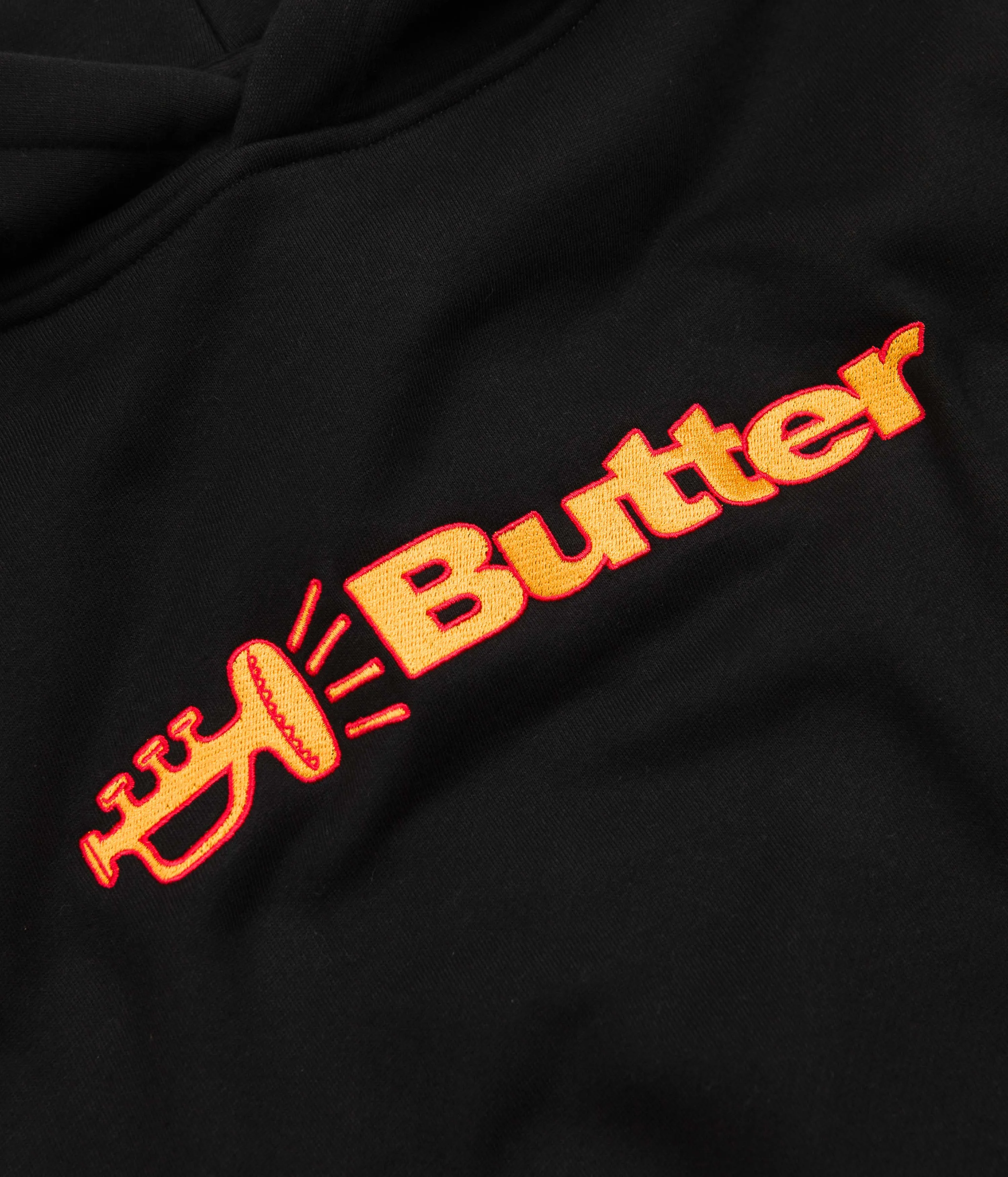 Butter Goods Horn Logo Hoodie - Black