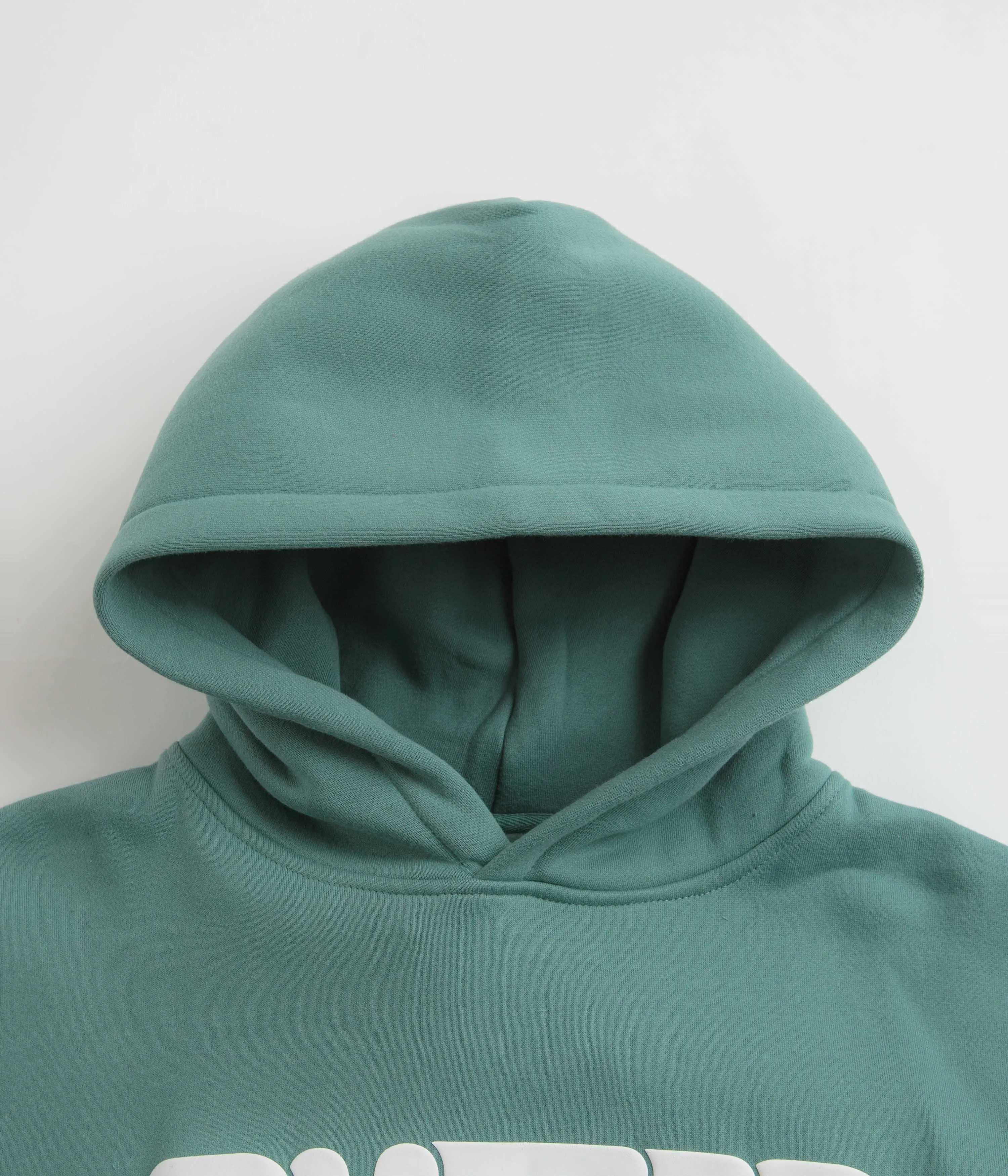 Butter Goods Rounded Logo Hoodie - Jungle Wood