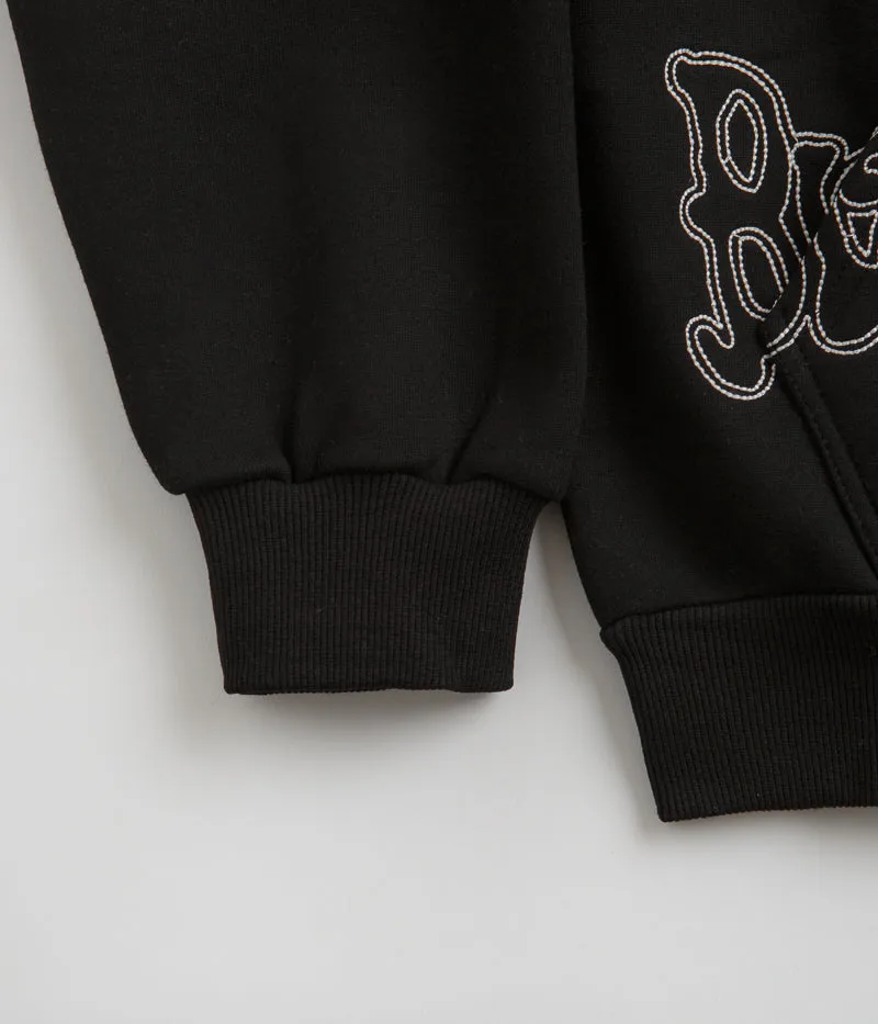 Butter Goods Tour Zip-Thru Hoodie - Black