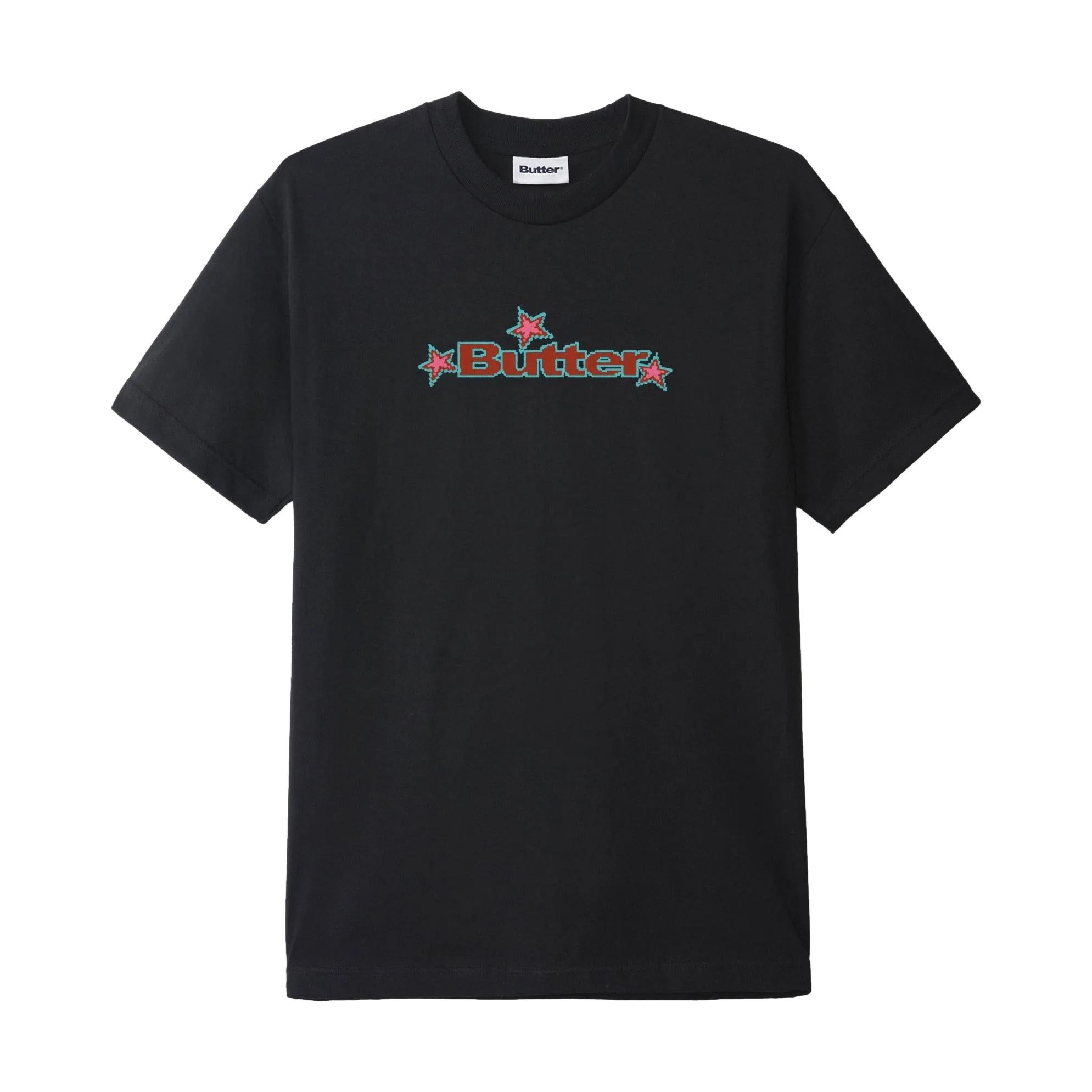 Butter Star Logo T-Shirt Black