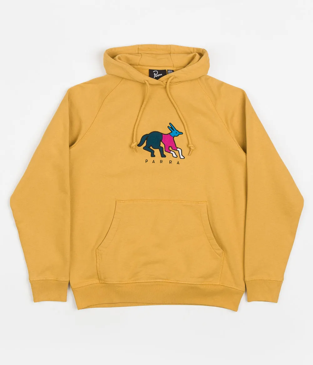 by Parra Anxious Dog Hoodie - Gold Yellow