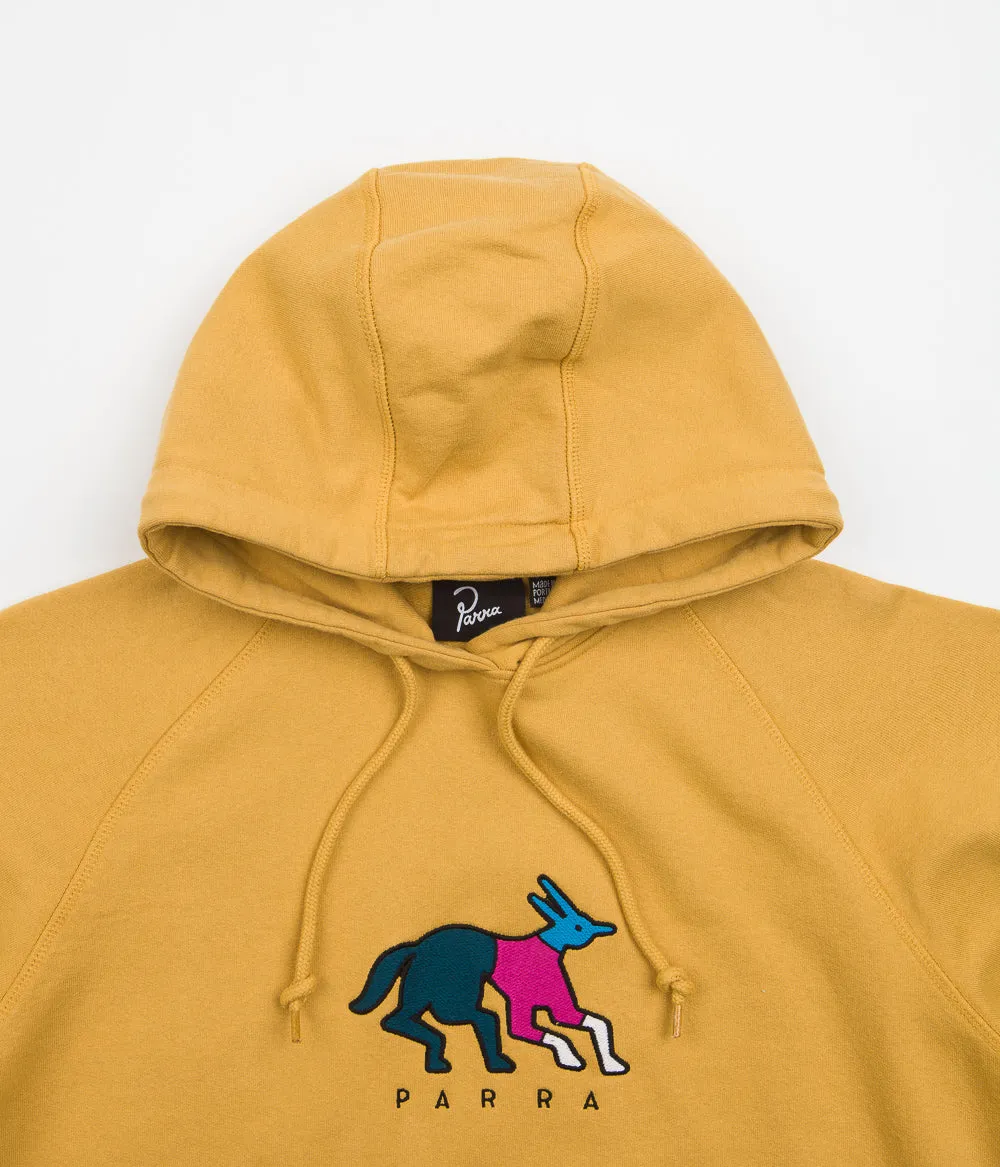 by Parra Anxious Dog Hoodie - Gold Yellow