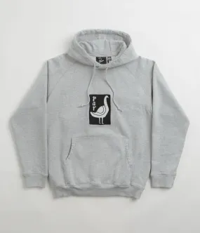 by Parra The Riddle Hoodie - Heather Grey