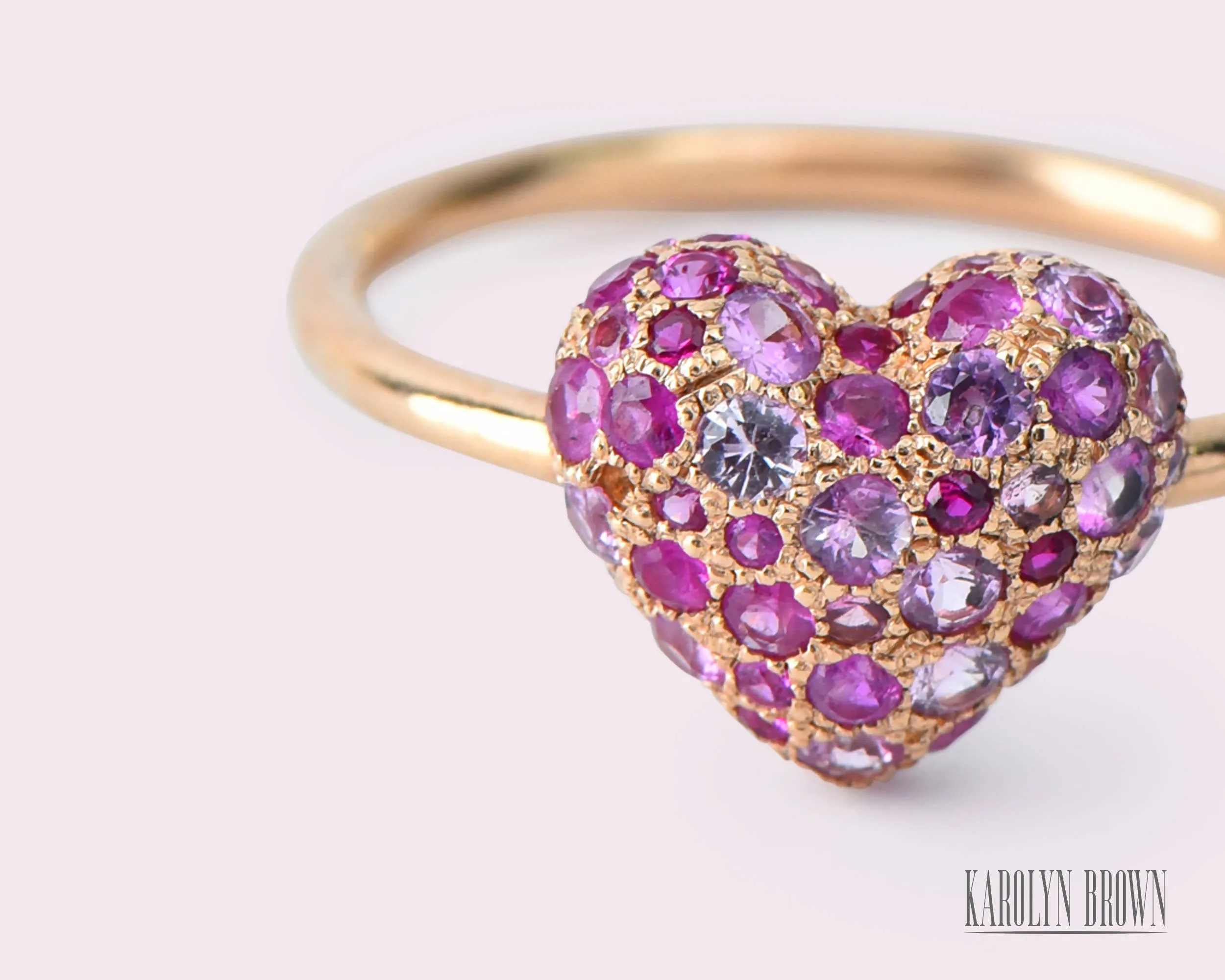 Camille Pink Sapphire - Karolyn Brown Jewelry