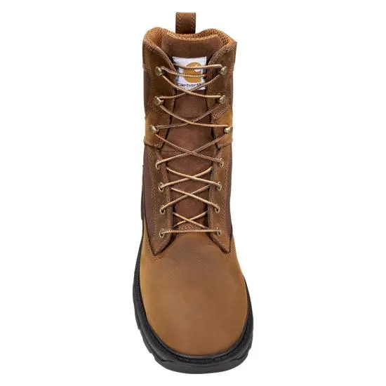 Carhartt Men's 8 Ironwood Waterproof Work Boot - Bison Brown/Oil Tan FT8000-M