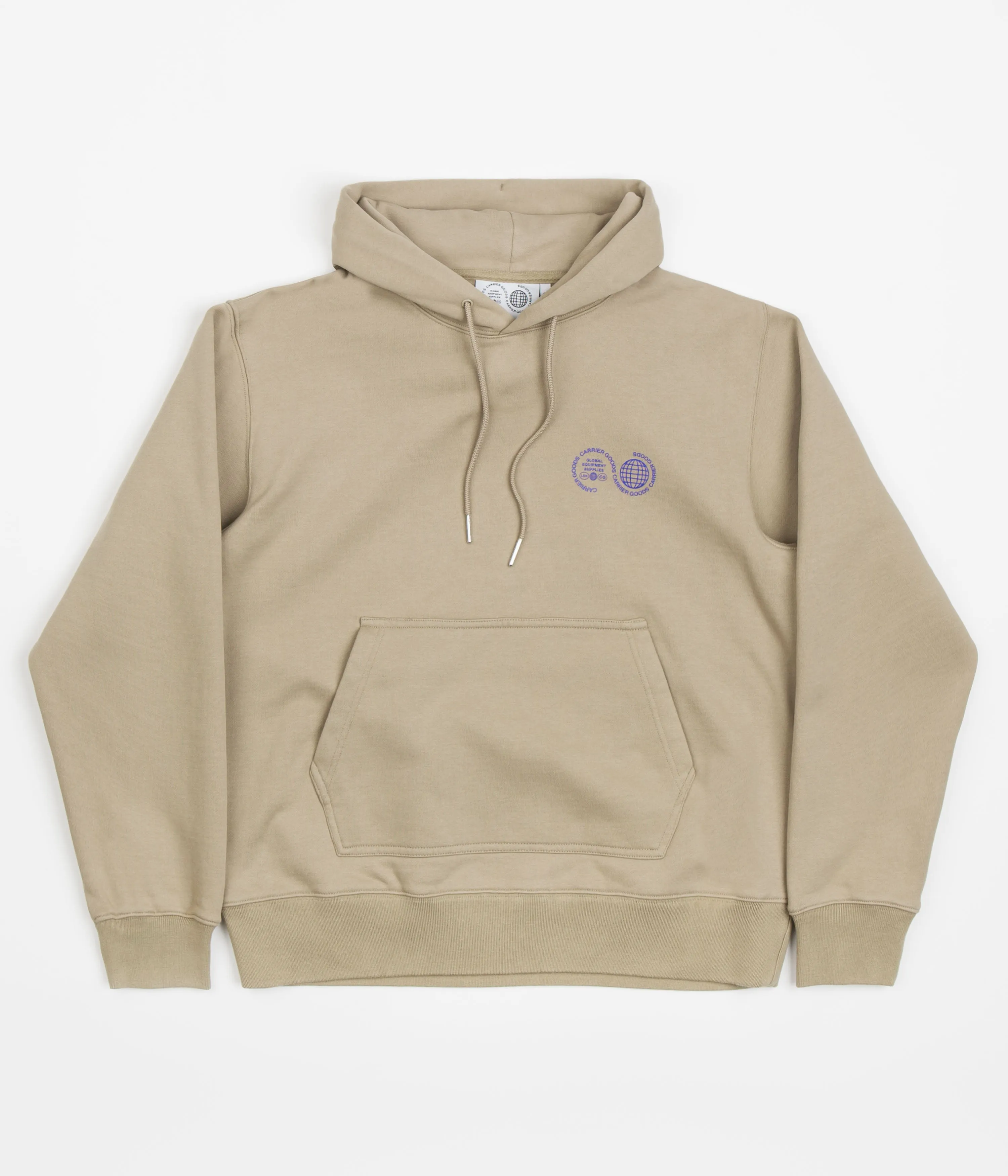 Carrier Goods Core Logo Hoodie - Dune