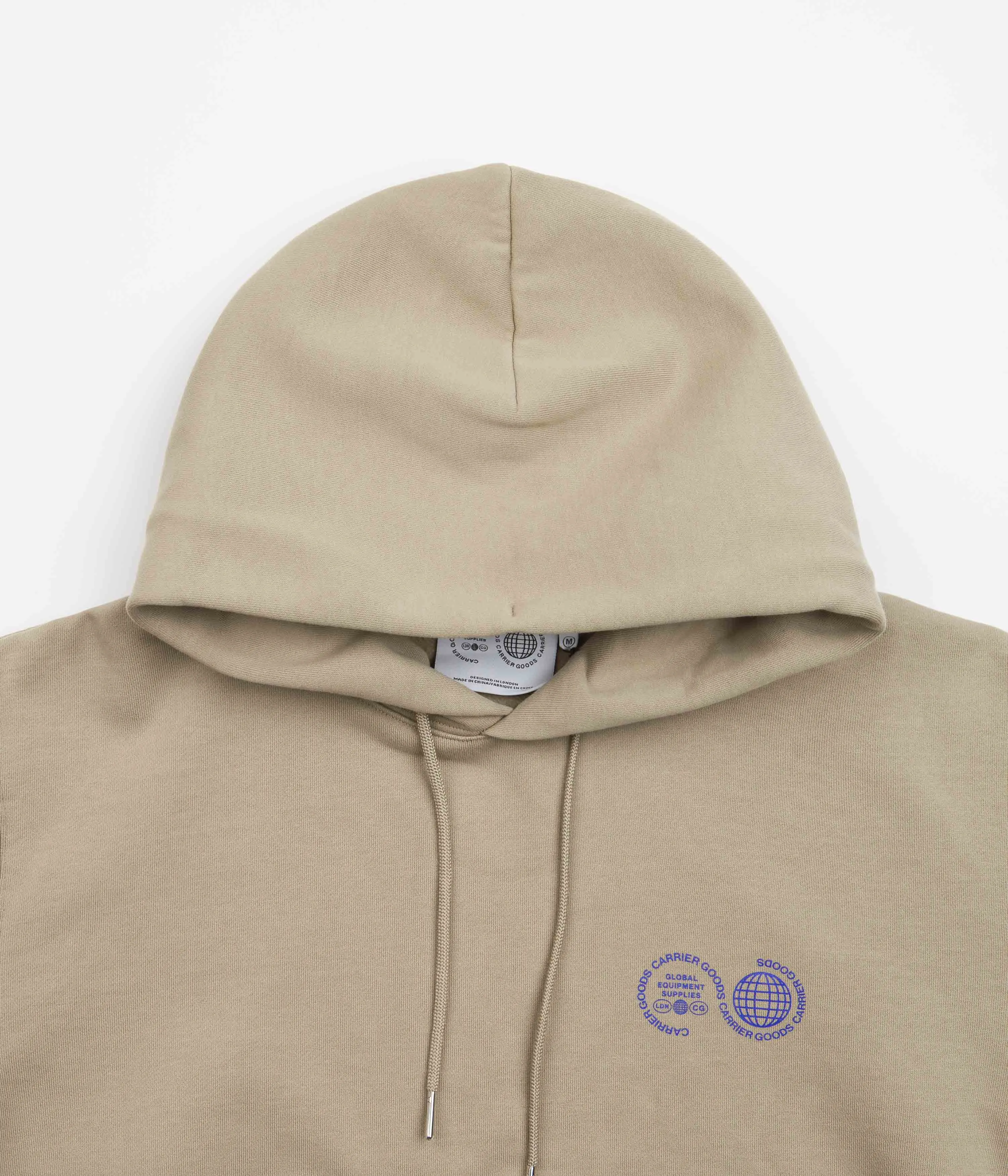 Carrier Goods Core Logo Hoodie - Dune