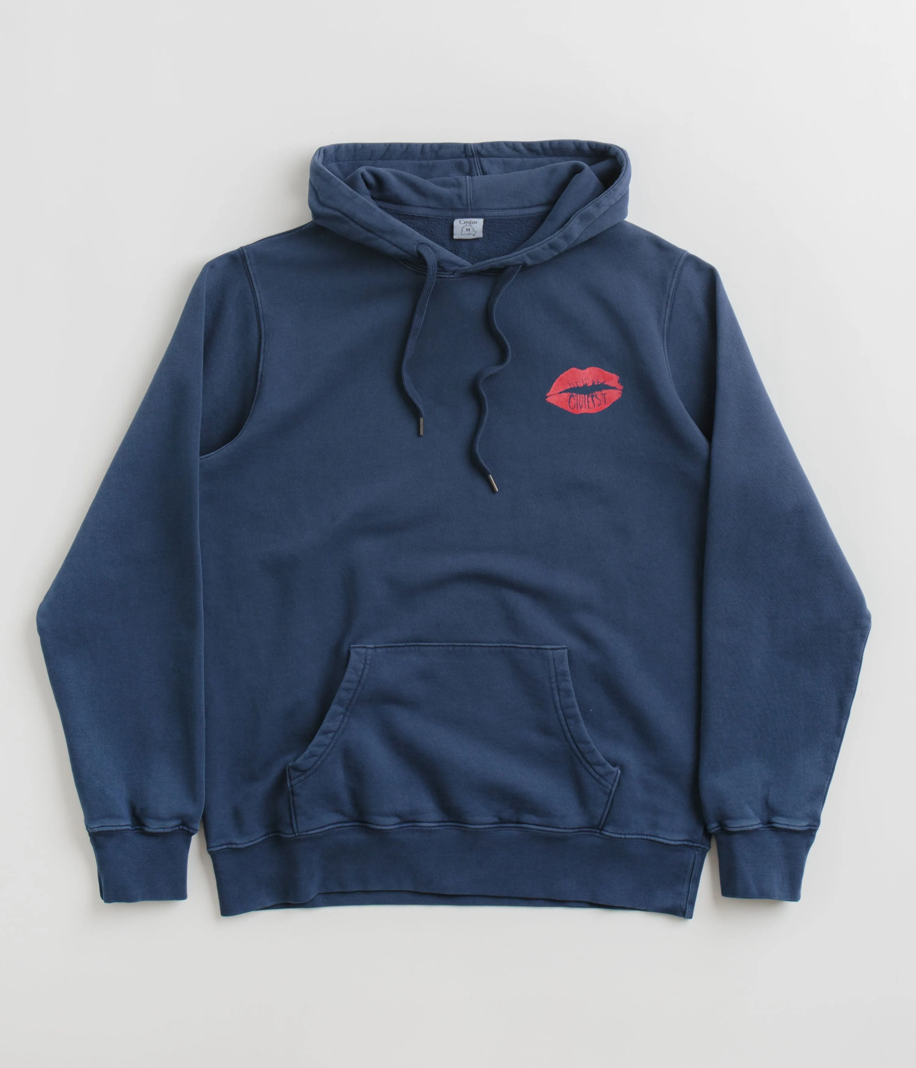 Civilist Schmatzer Hoodie - Washed Navy