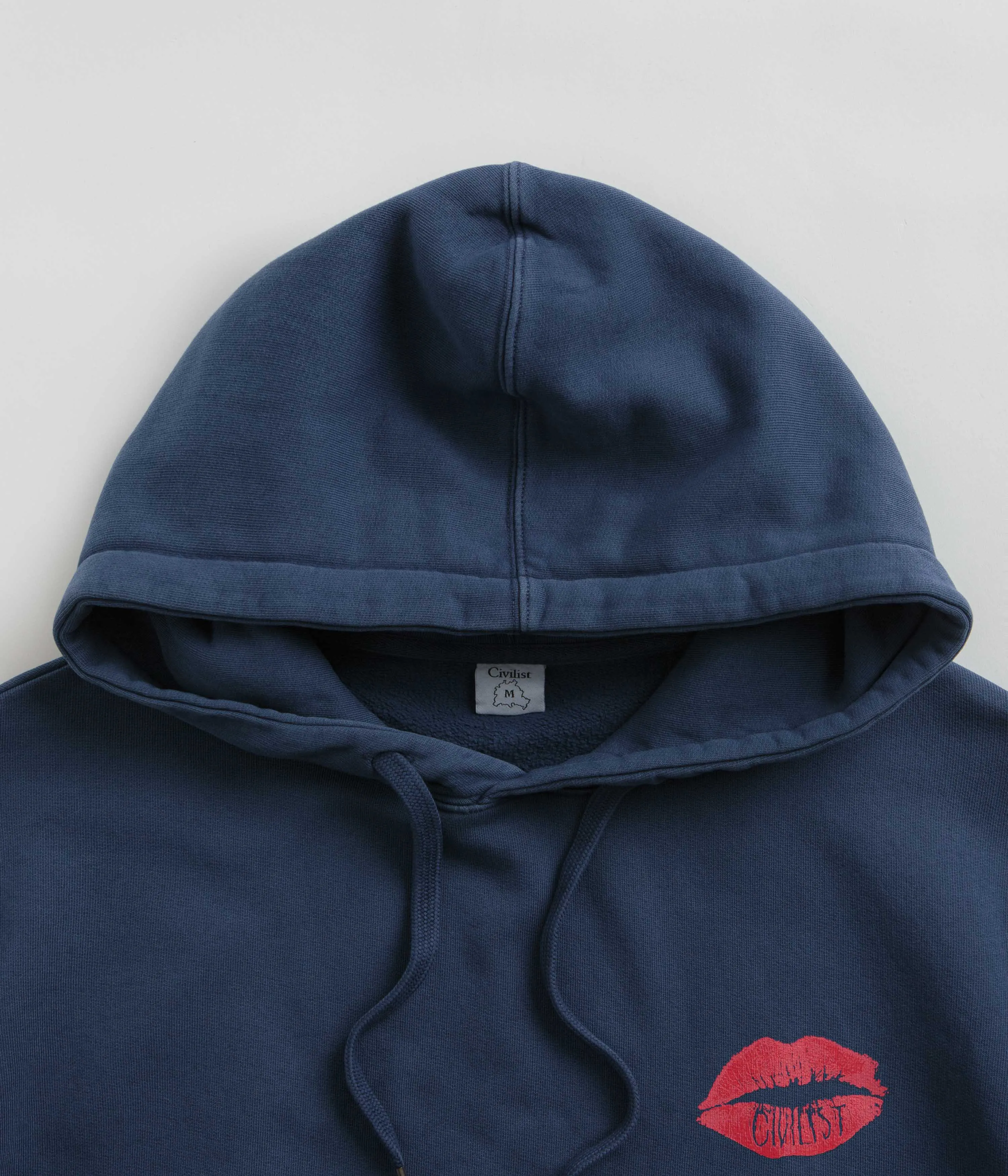 Civilist Schmatzer Hoodie - Washed Navy