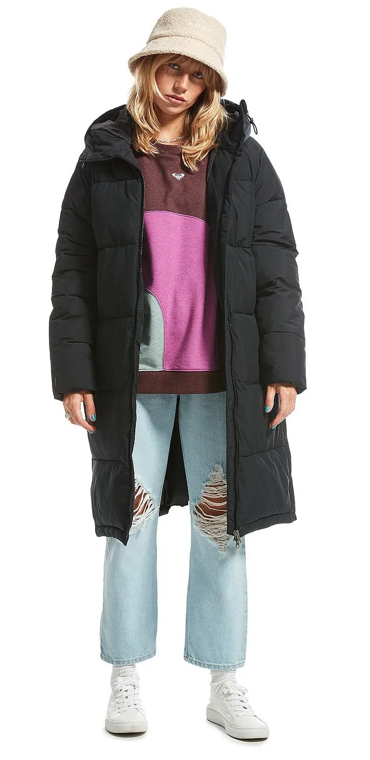 coat Roxy Test Of Time - KVJ0/Anthracite - women´s