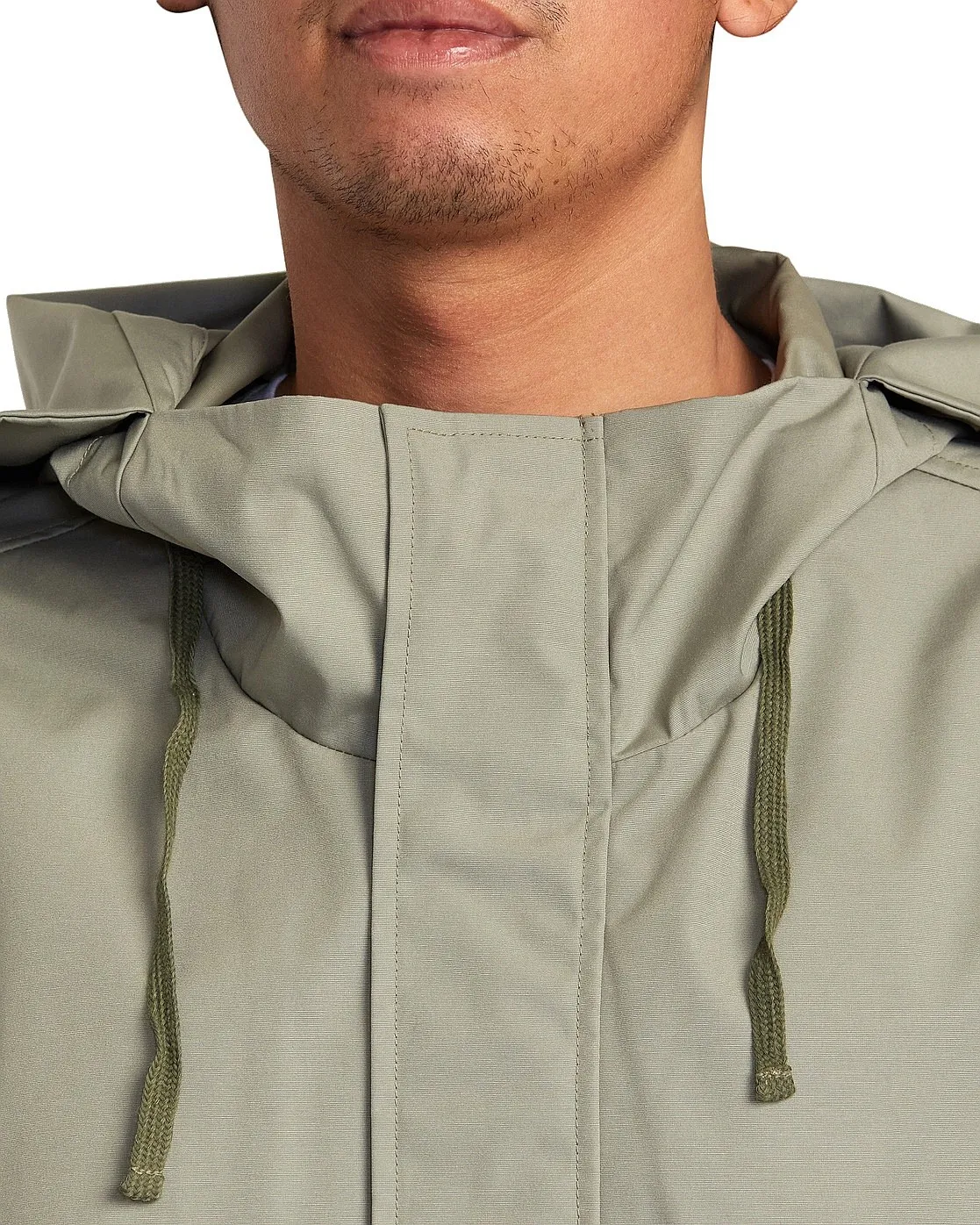 coat RVCA Fishtail Raincoat - Aloe - men´s