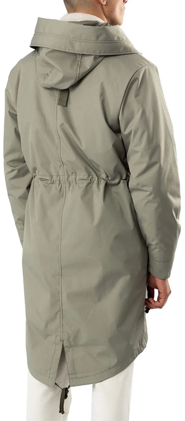 coat RVCA Fishtail Raincoat - Aloe - men´s