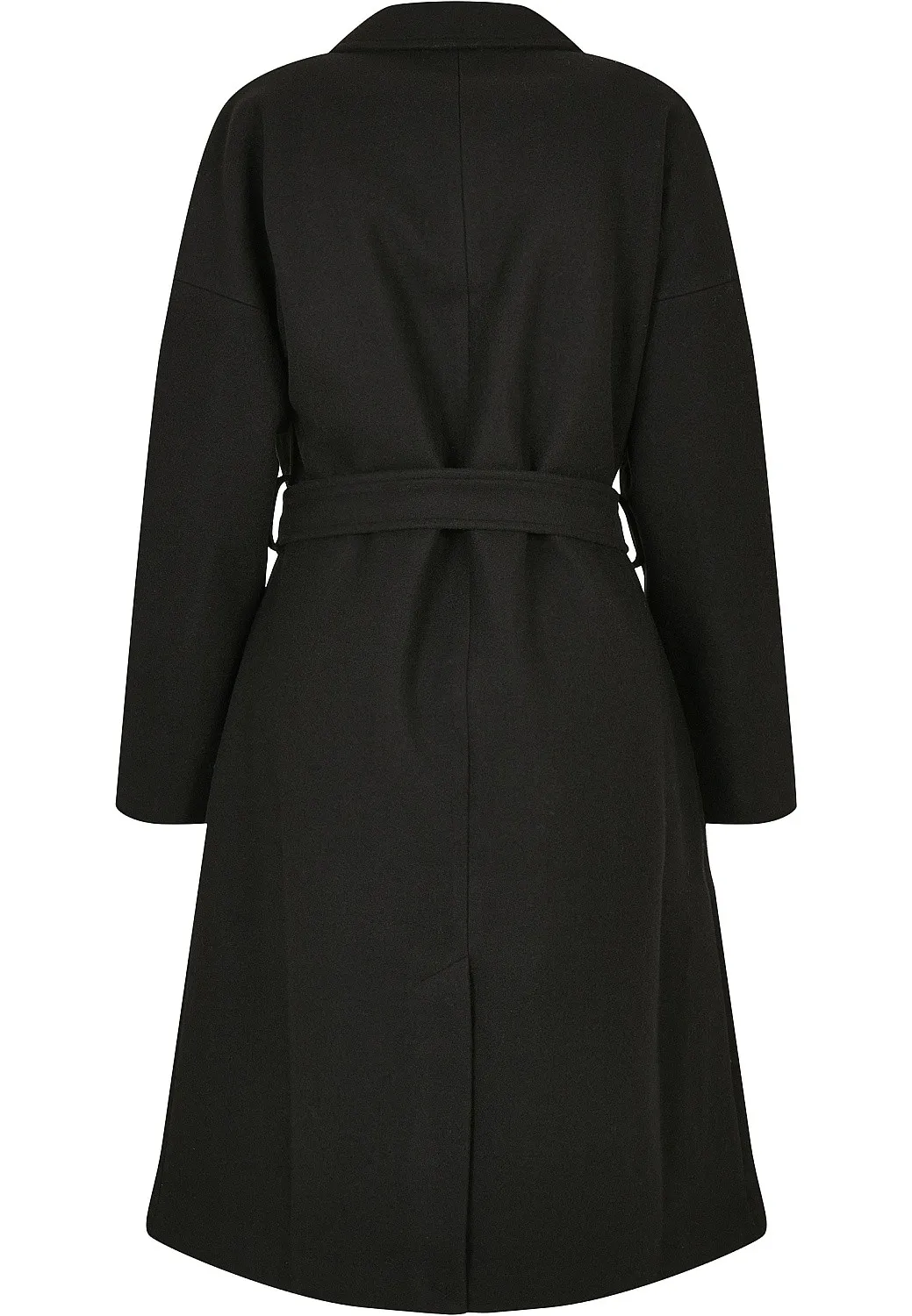 coat Urban Classics Oversized Classic/TB4538 - Black - women´s