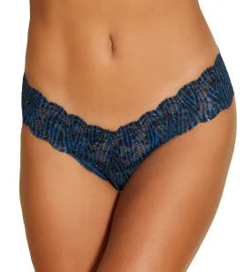 Cosabella Never Say Never Printed Cutie Thong (NEVEP0321) - Zebra Malawi