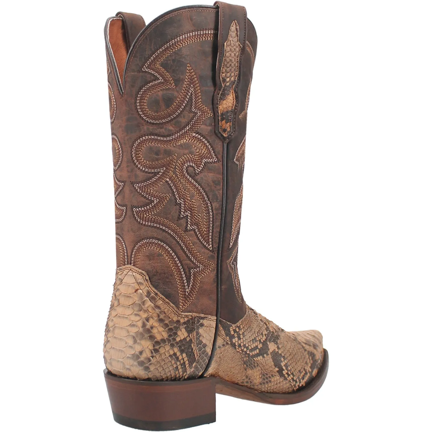 Dan Post Mens Sturgis Sand Python Cowboy Boots