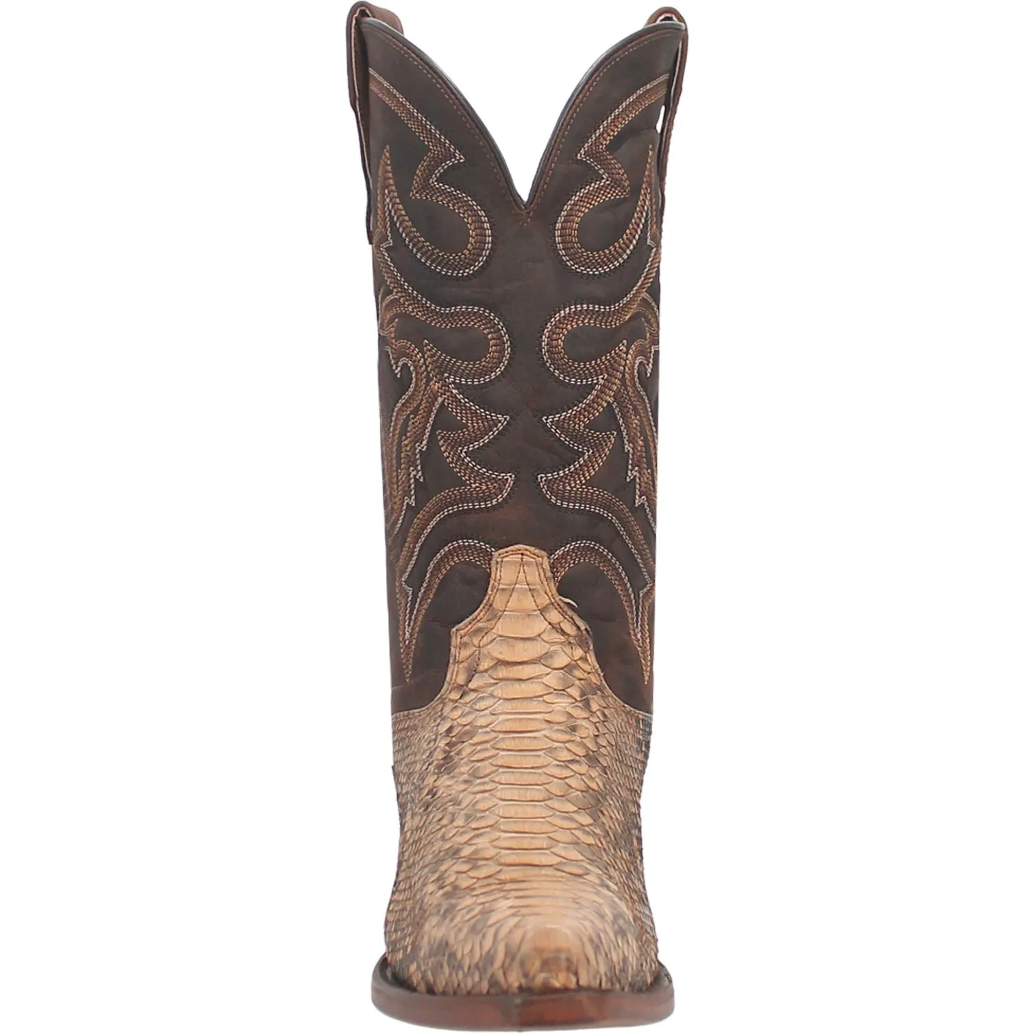 Dan Post Mens Sturgis Sand Python Cowboy Boots