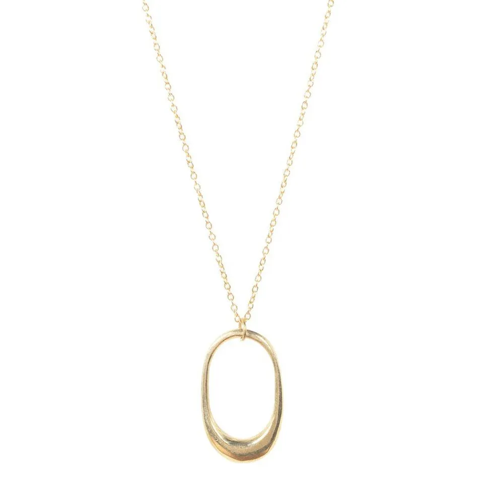 Delicate Gold Mezi Necklace