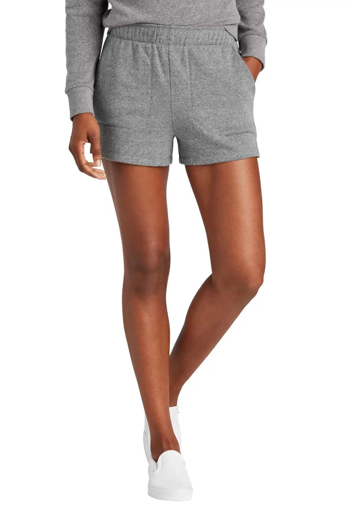 District Clothing DT1309 District Women's Perfect Tri Fleece Short SKU: DT1309