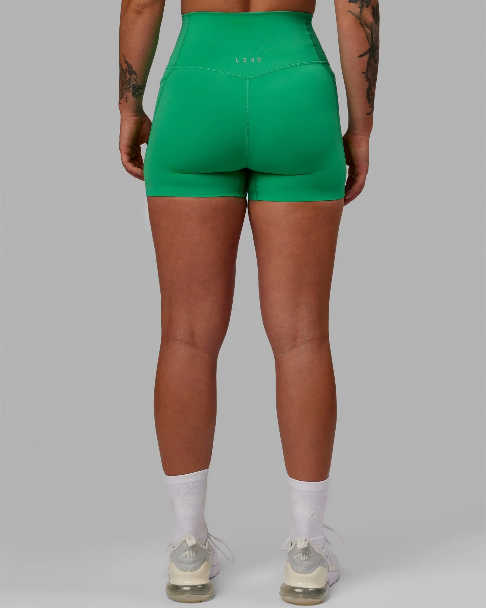 Elixir X-Length Shorts With Pockets - Holly Green