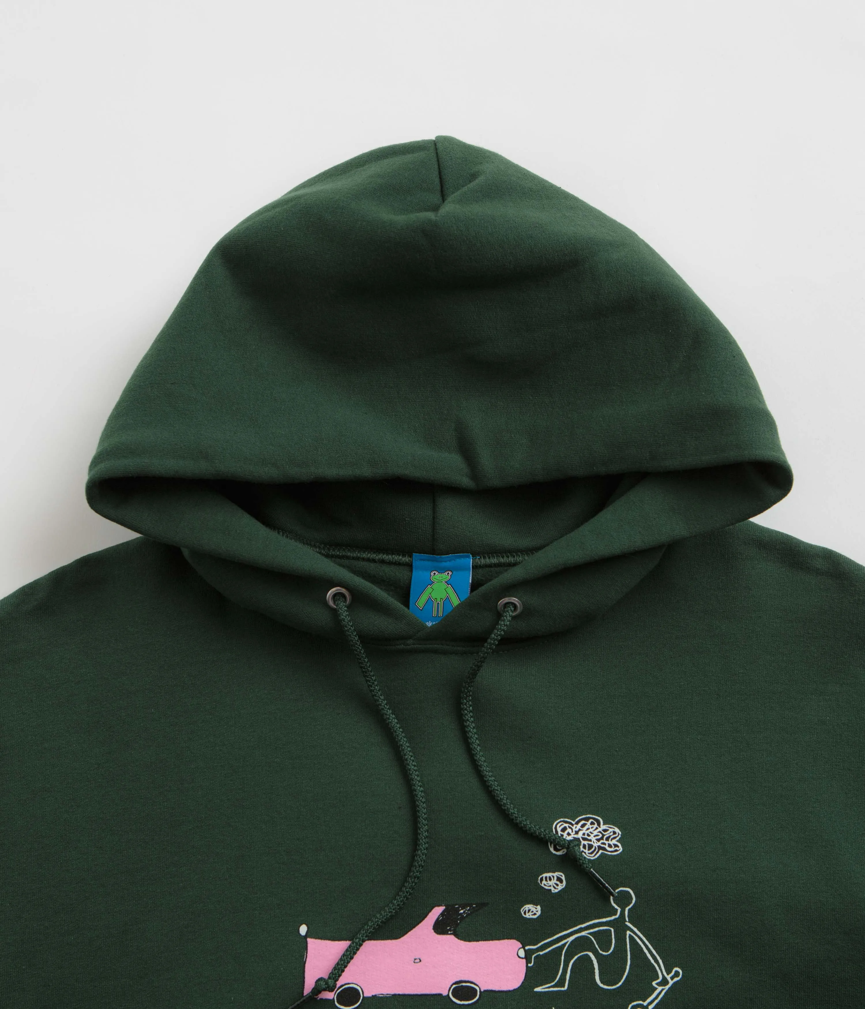 Frog Truck Repair Hoodie - Forest