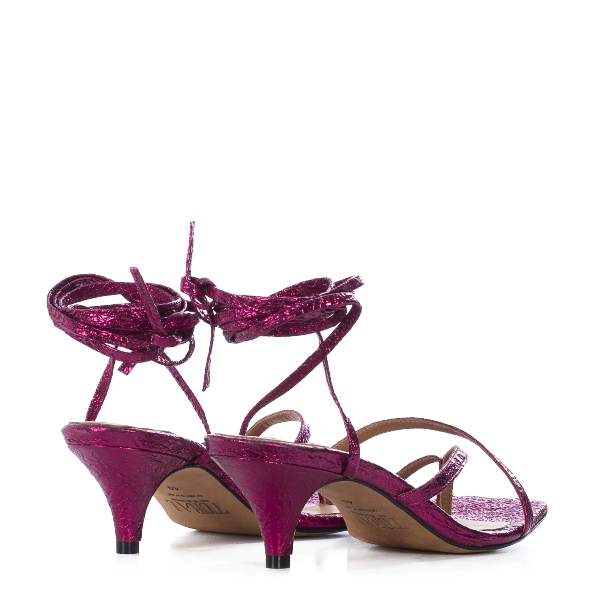 FUCHSIA TERENZ SANDALS