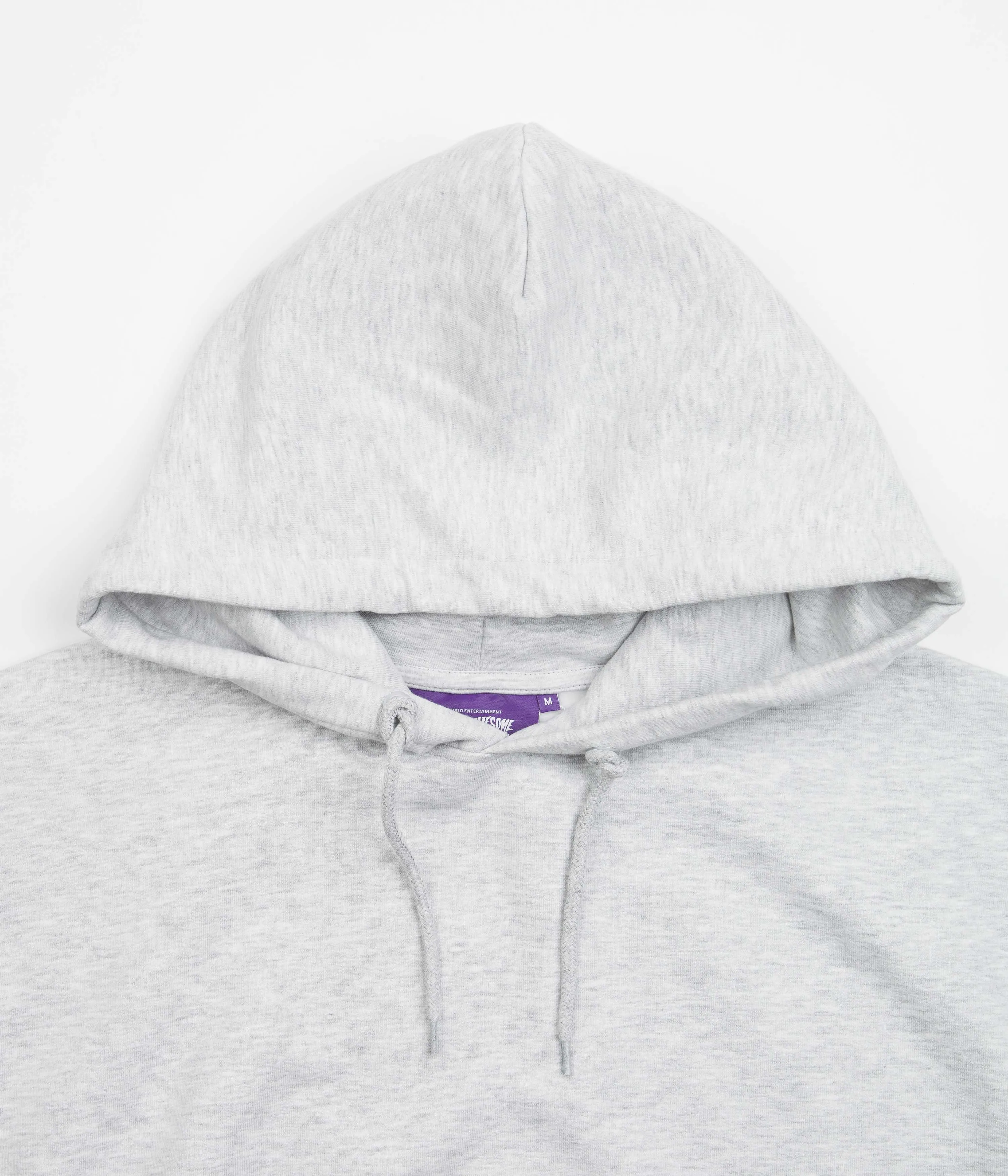 Fucking Awesome Cut Off Hoodie - Heather Grey