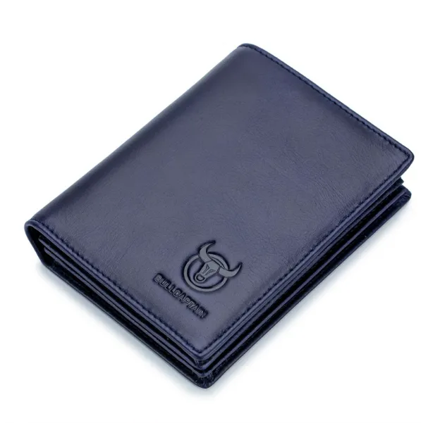 Genuine Leather Bifold Wallet