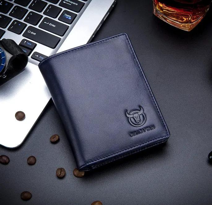 Genuine Leather Bifold Wallet