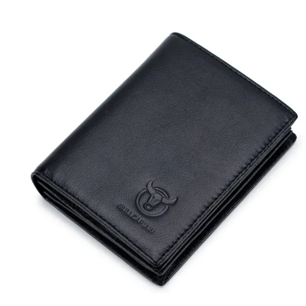 Genuine Leather Bifold Wallet