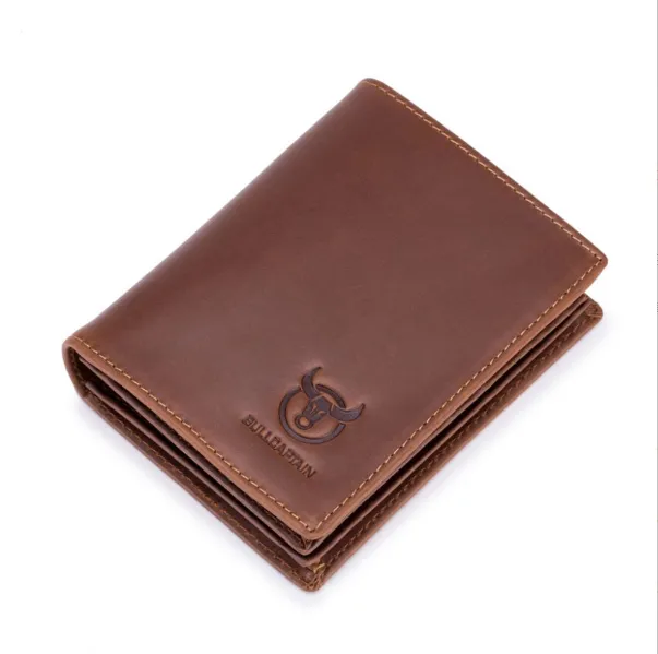 Genuine Leather Bifold Wallet