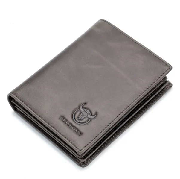 Genuine Leather Bifold Wallet