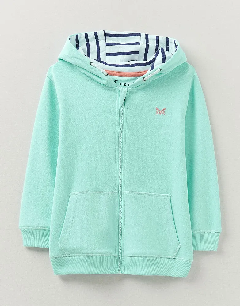 Girl's Zip Through Hoodie from Crew Clothing Company