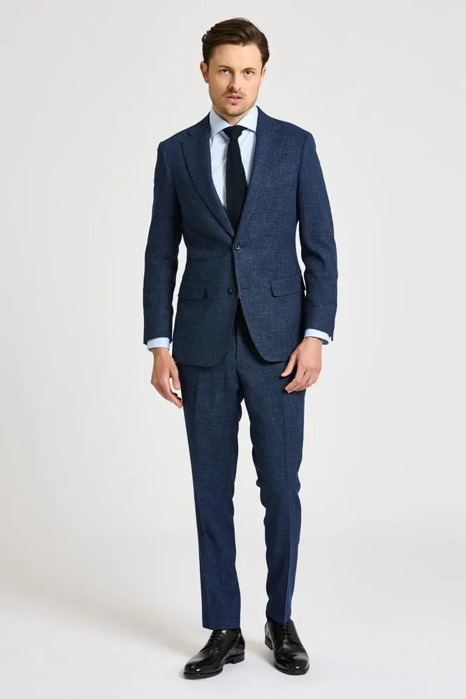 Greyson Suit - Blue Circle Stretch