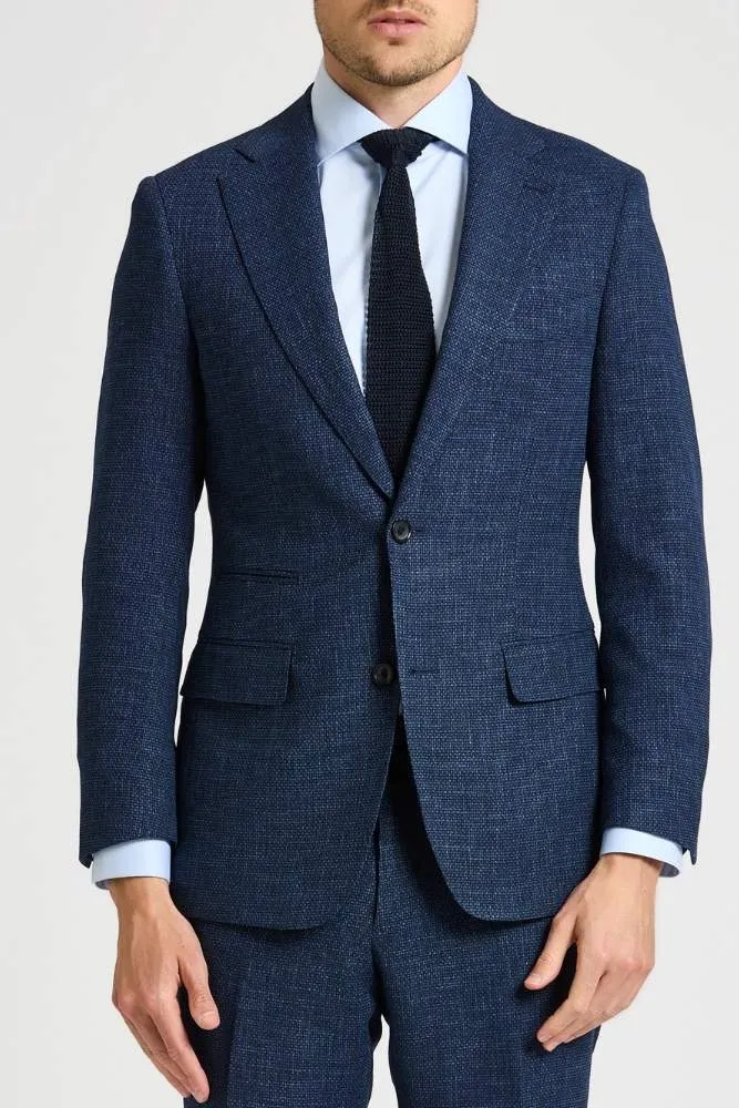 Greyson Suit - Blue Circle Stretch