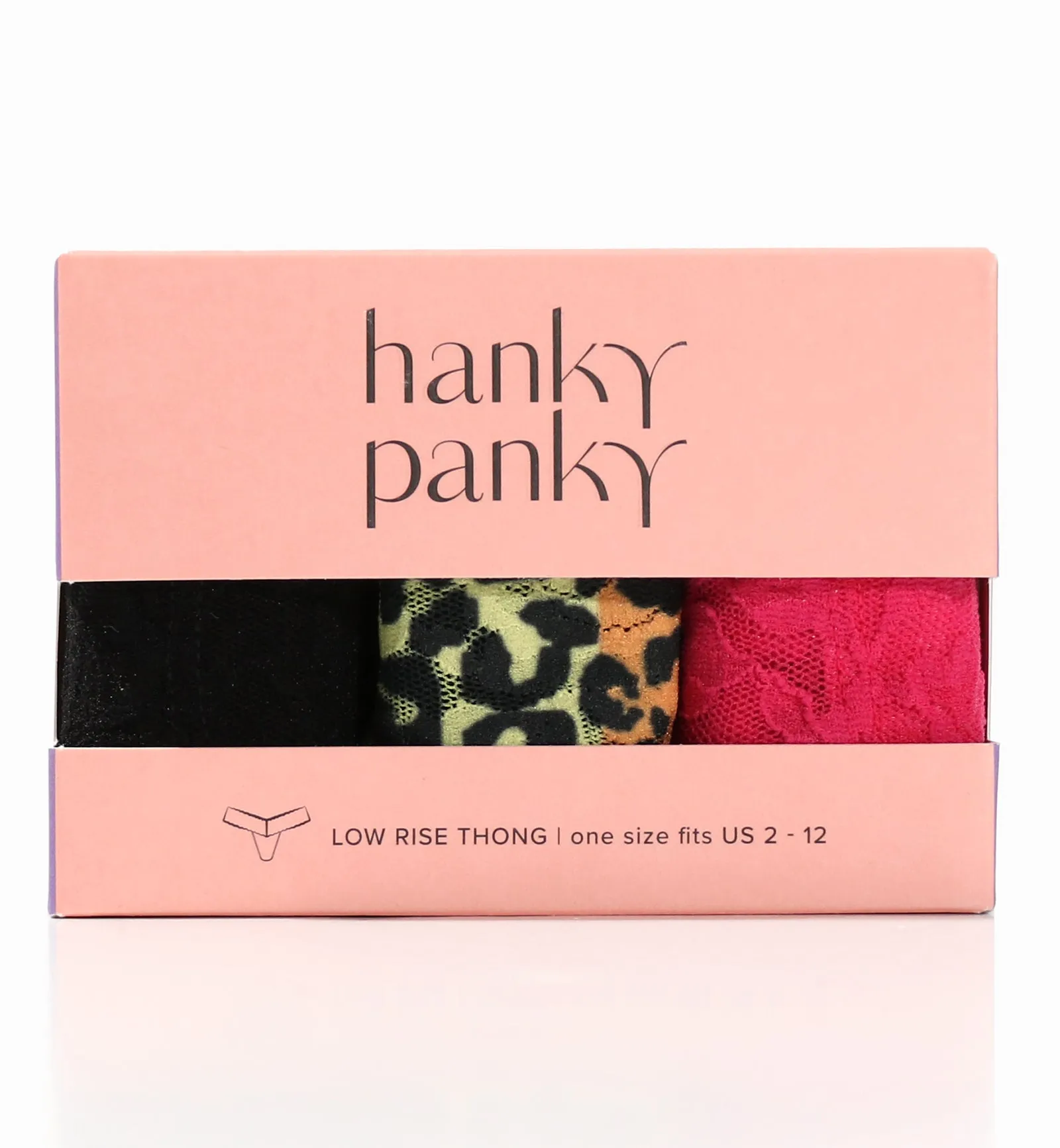 Hanky Panky 3-PACK Signature Lace Low Rise Thong (49113PK) - It's Electric