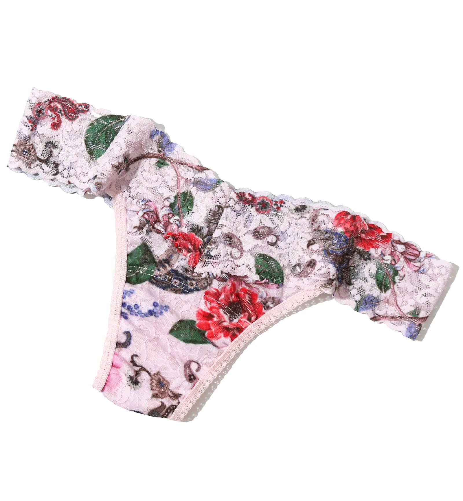 Hanky Panky Signature Lace Printed Low Rise Thong (PR4911P) - Highgrove Gardens