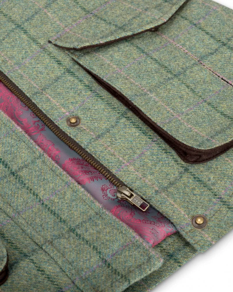 Hoggs Roslin Womens Technical Tweed Field Coat